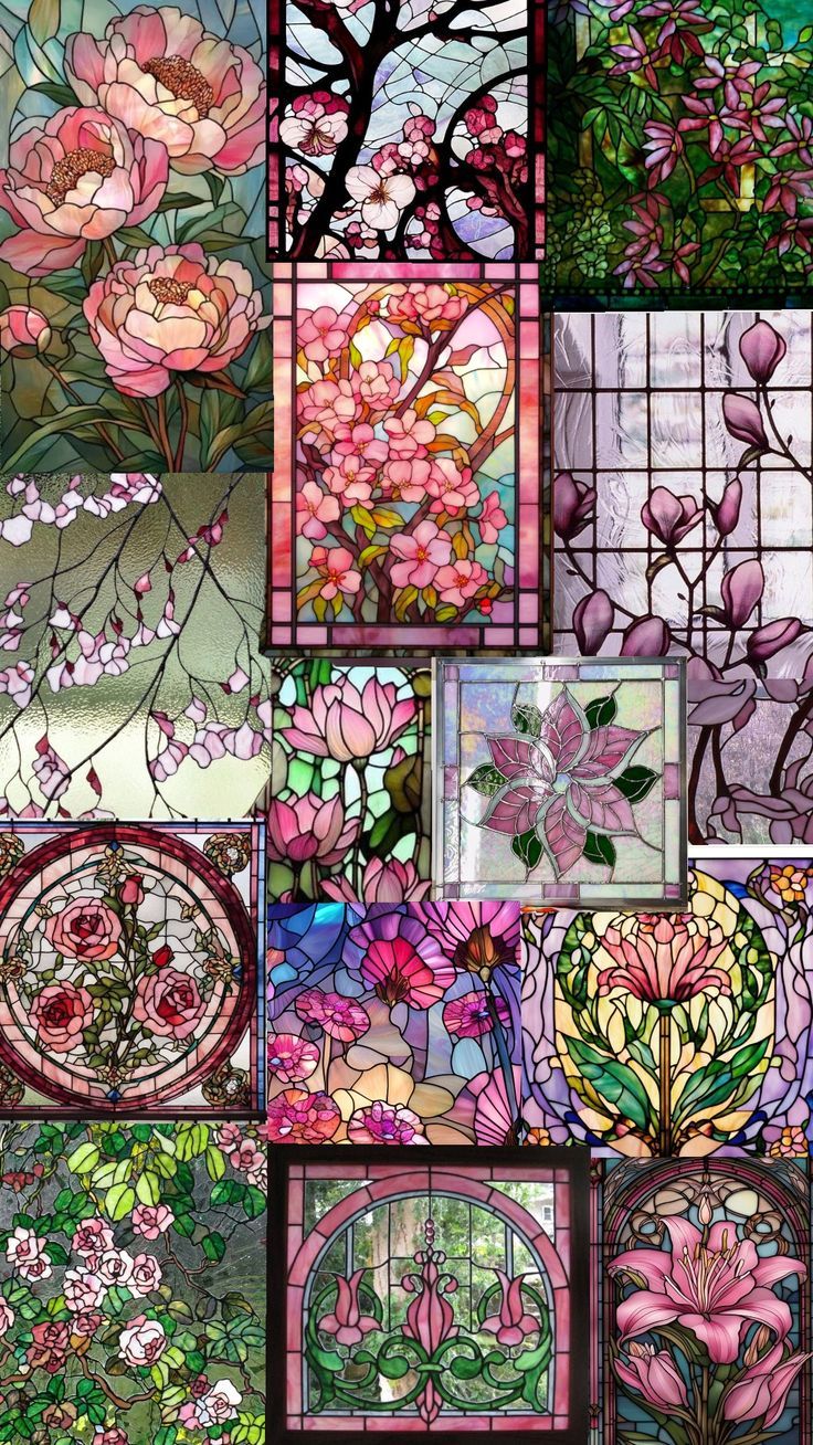stained glass moodboard