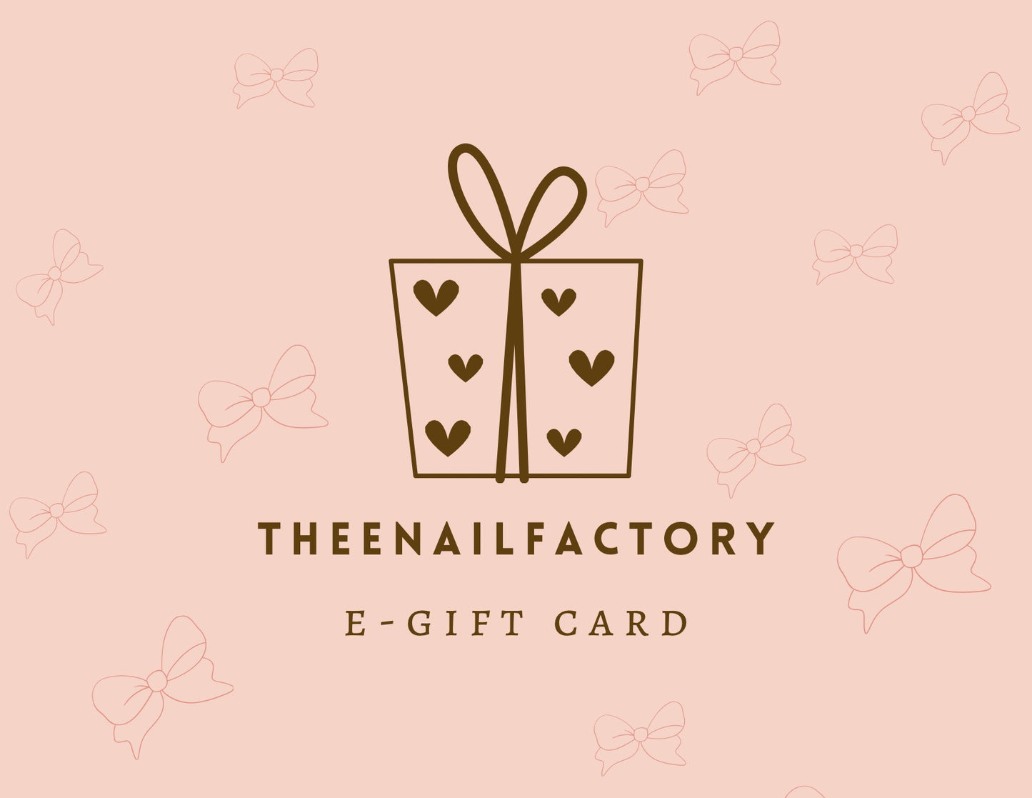 بطاقة الهدايا الإلكترونية TheeNailFactory