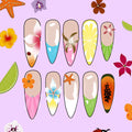 Summer Nail Art Sticker Pack