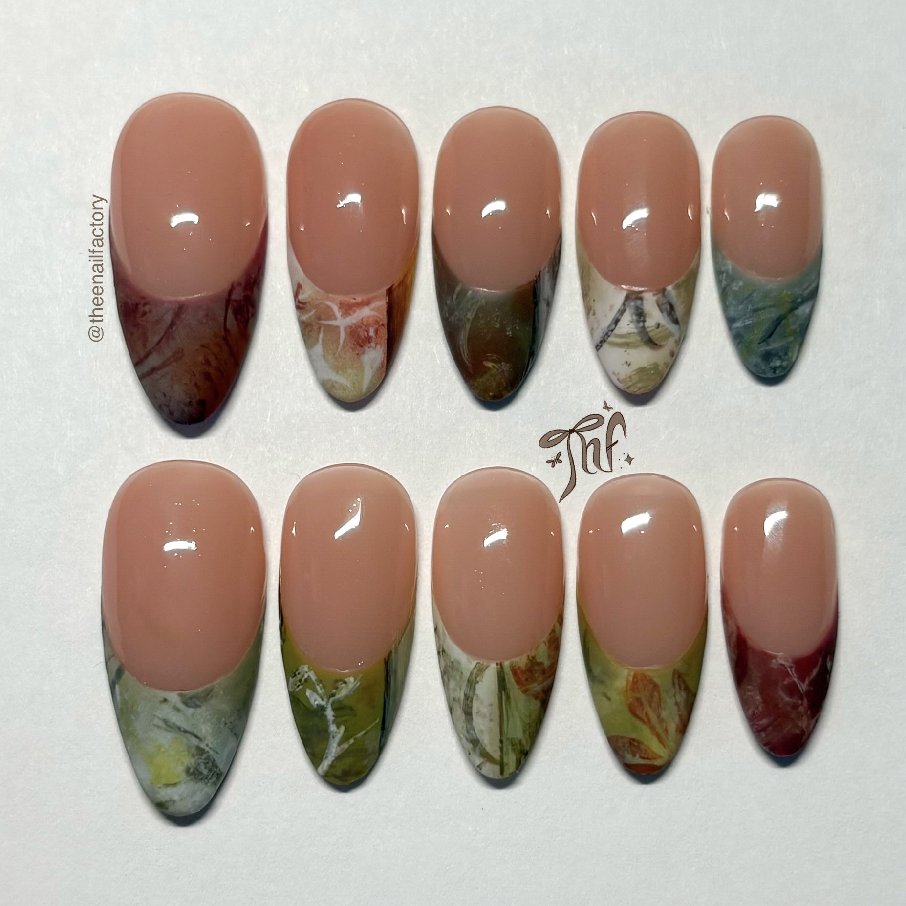 falling leaves
